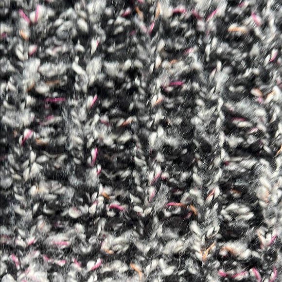 Free People Sweater. Asymmetrical Zip Moto Style - Picture 6 of 6